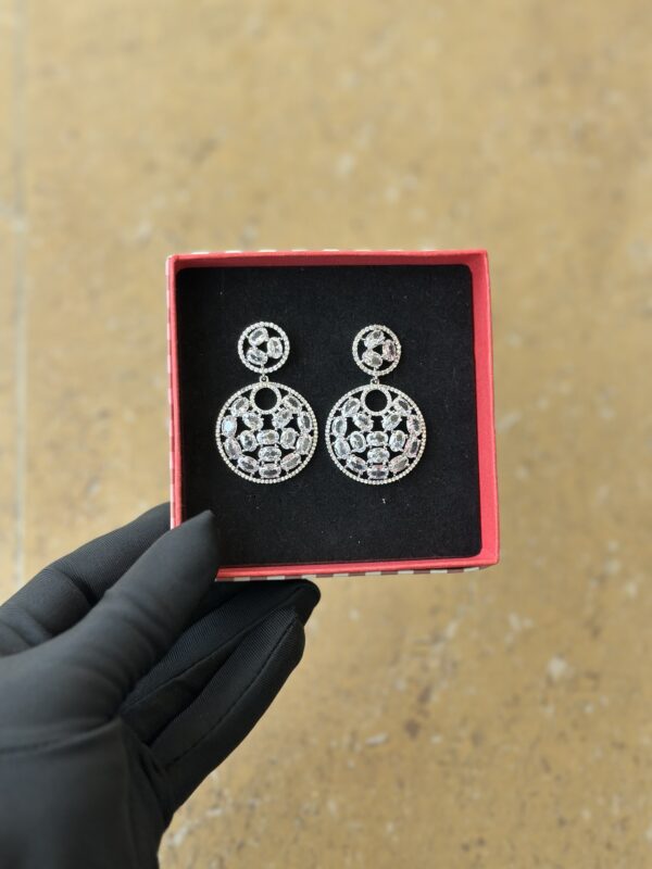 FZE014B - Zirconia Luxe Earring