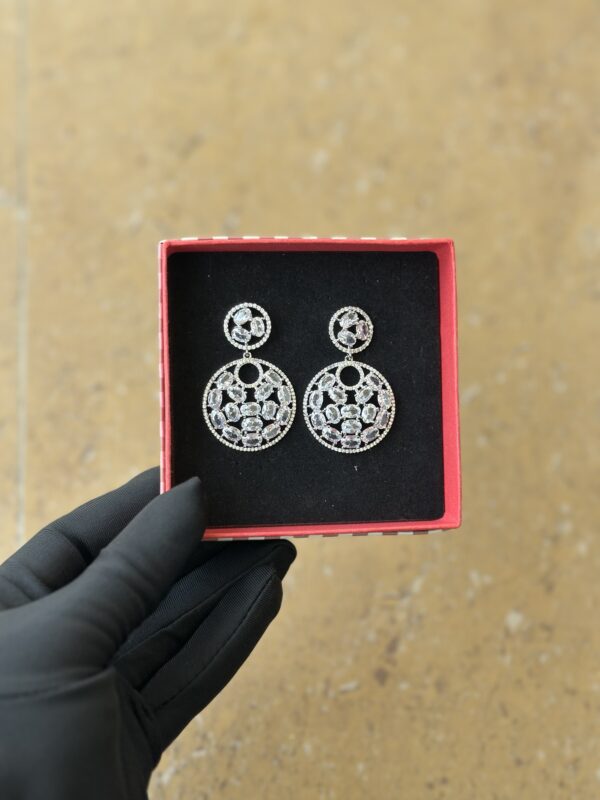 FZE014B - Zirconia Luxe Earring - Image 2