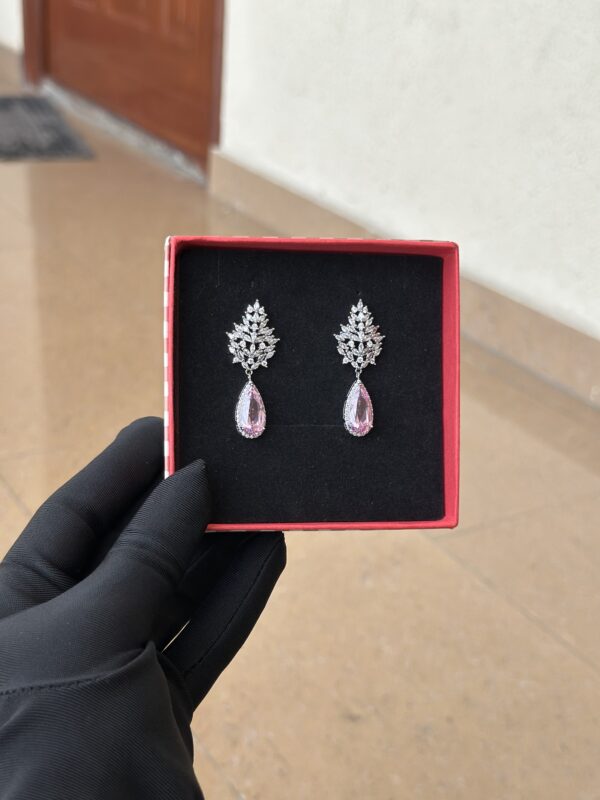 JZE042 - Zirconia Party Earring - Image 2