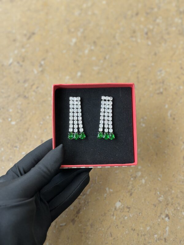 JZE048 - Zirconia Party Earring - Image 3