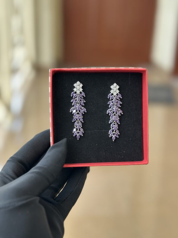 JZE051 - Zirconia Party Earring - Image 3