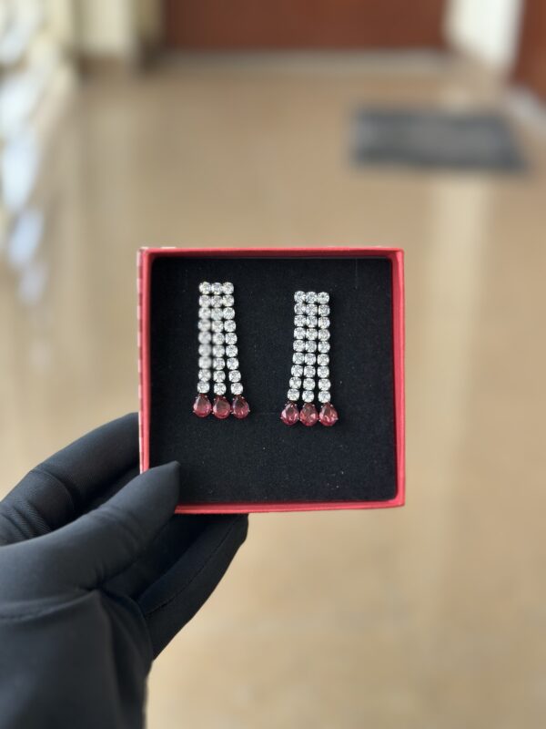 JZE049 - Zirconia Party Earring - Image 2
