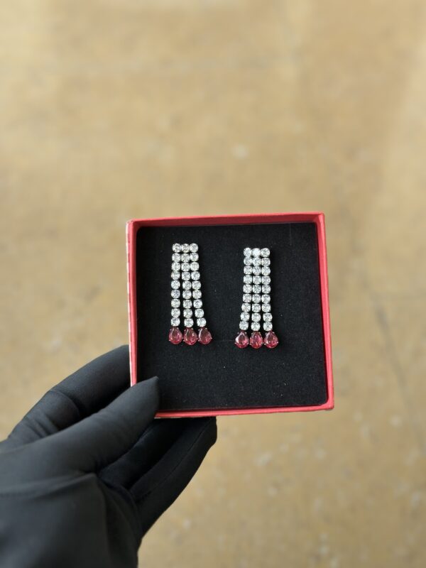 JZE049 - Zirconia Party Earring - Image 3