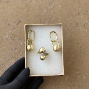 FVES025 - Earrings & Ring set