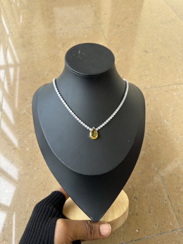 JZN022 - Zirconia Necklace - Image 2